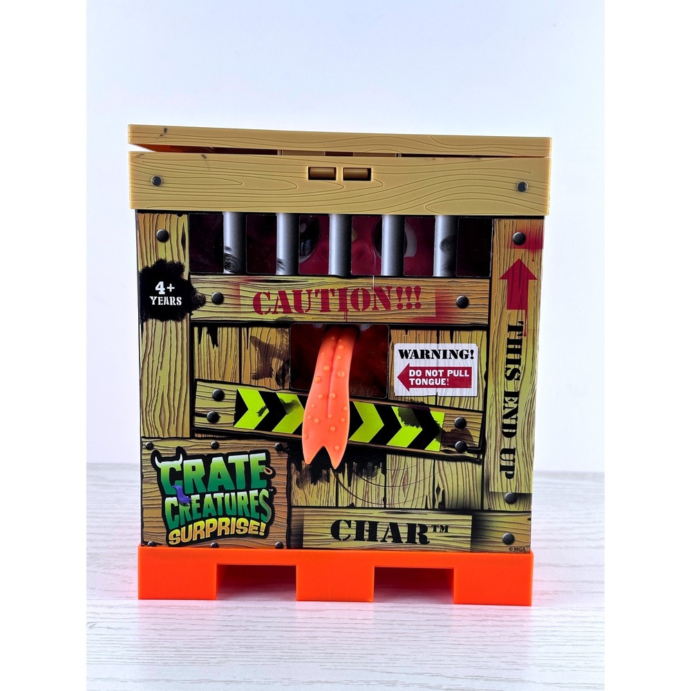 Crate Creatures Surprise Char Interactive Monster Toy with Sounds‎ and Effects